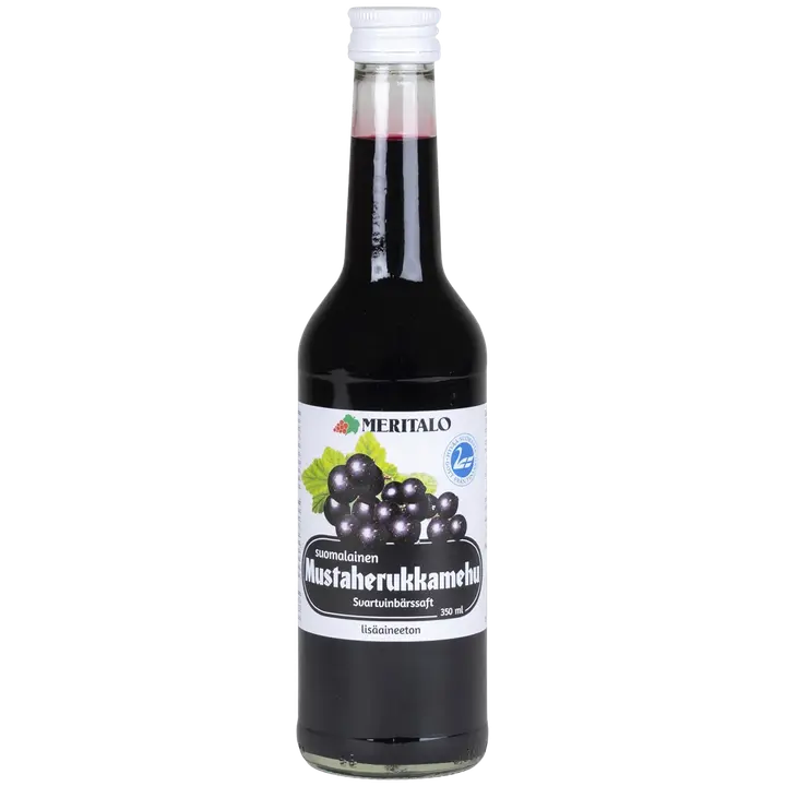 Meritalo Suomalainen Mustaherukkamehu 350ml