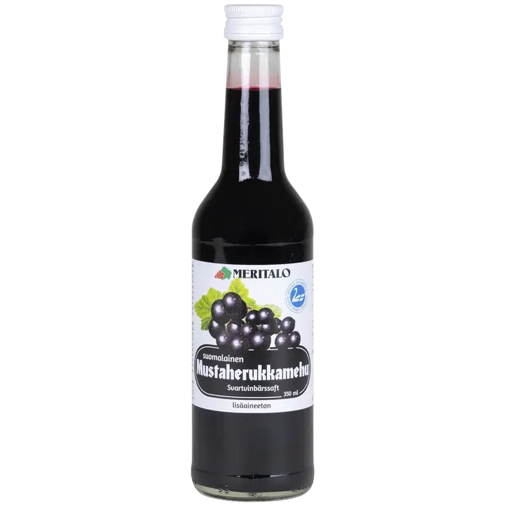Meritalo Suomalainen Mustaherukkamehu 350ml