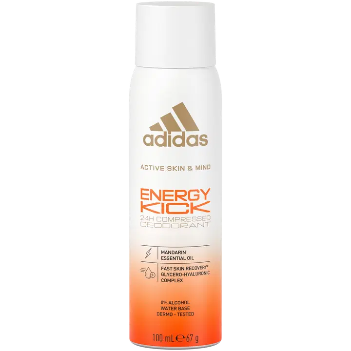 Adidas Energy Kick Compressed Deo Spray 100 ml, unisex