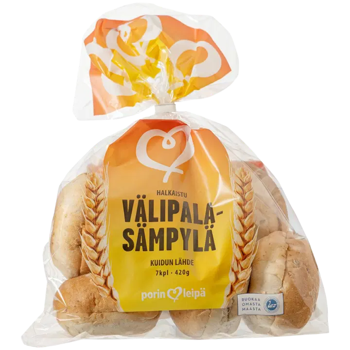 Porin Leipä Välipalasämpylä 7kpl/420g