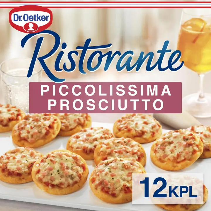 Dr. Oetker Ristorante Piccolissima Prosciutto pakasteminipizzat 288 g