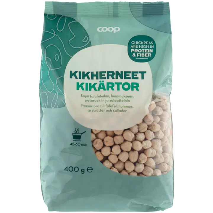 Coop kikärter 400 g