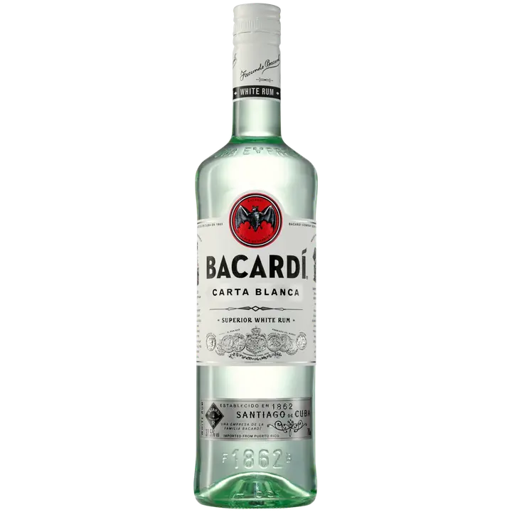 Bacardi Carta Blanca rumm 37,5%vol 700ml