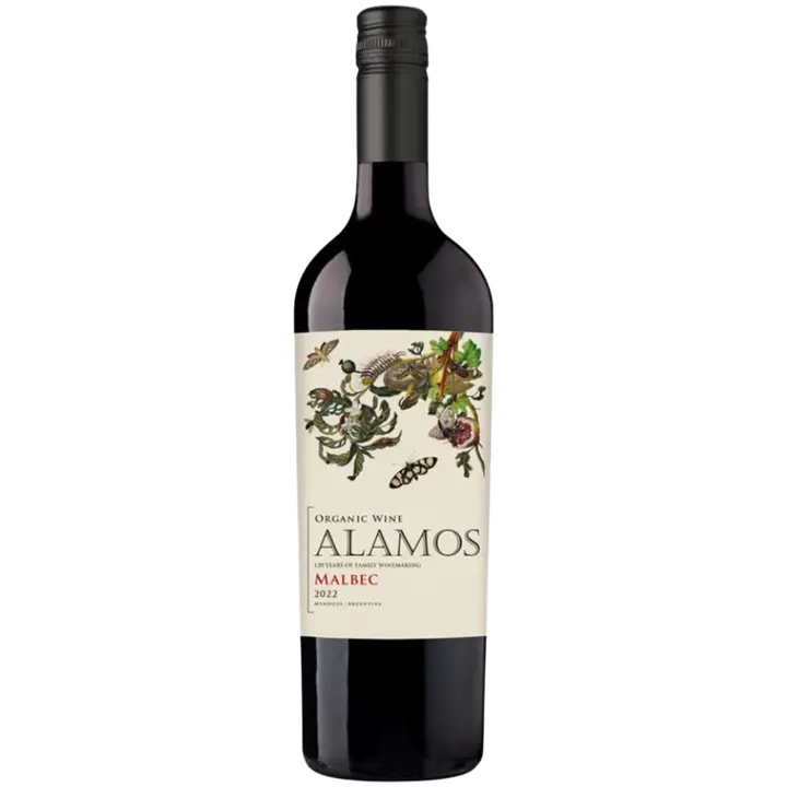 Alamos Malbec Organic GT vein 13%vol 750 ml
