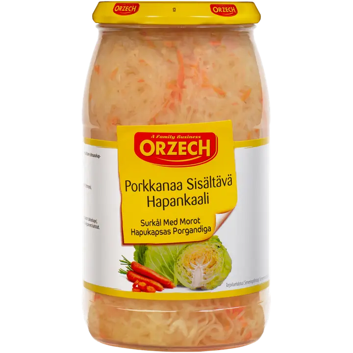 Orzech Hapankaali porkkanalla 800/ 600g