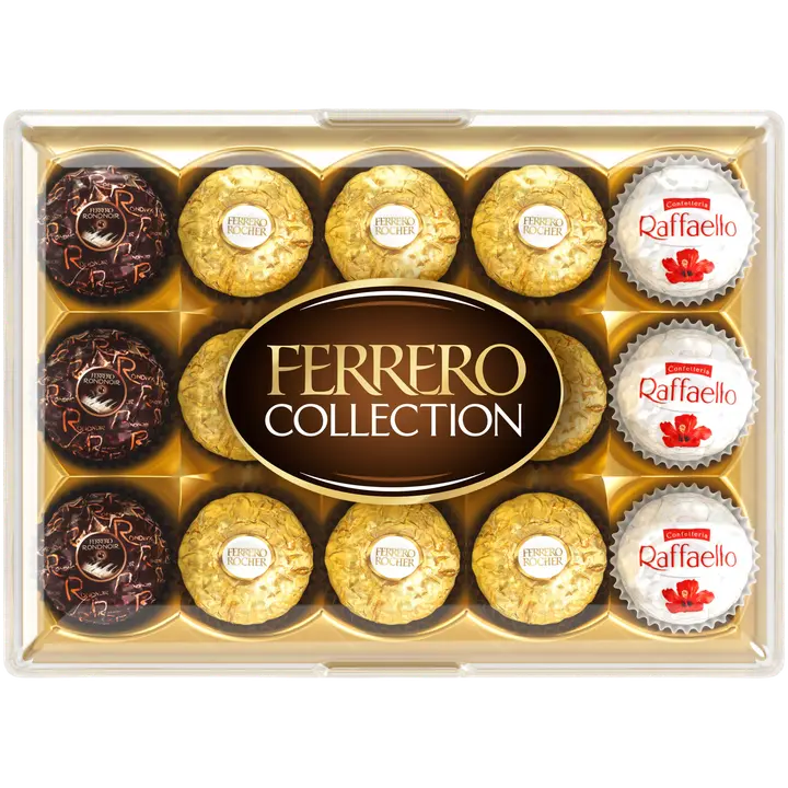 Ferrero Collection-konvehteja 172 g / 15 kpl