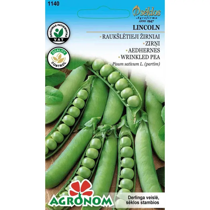 Hernes lincoln - pisum sativum l. (partim)
