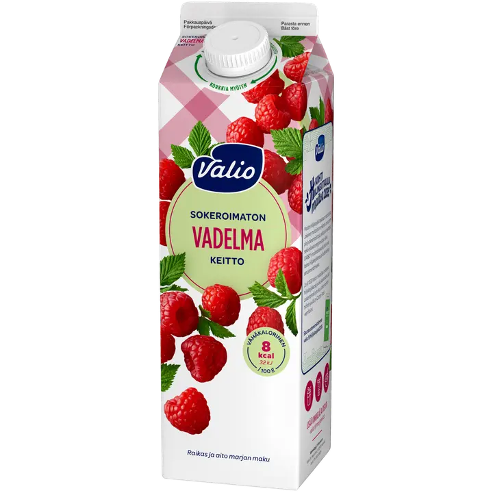 Valio vadelmakeitto 1 kg sokeroimaton