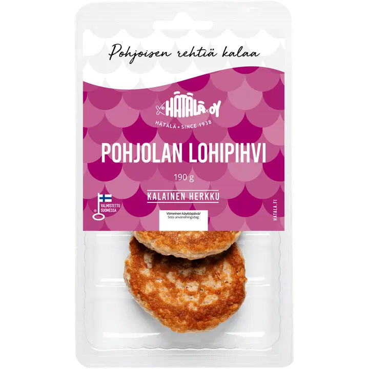 Hätälä Pohjolan lohipihvi 190g