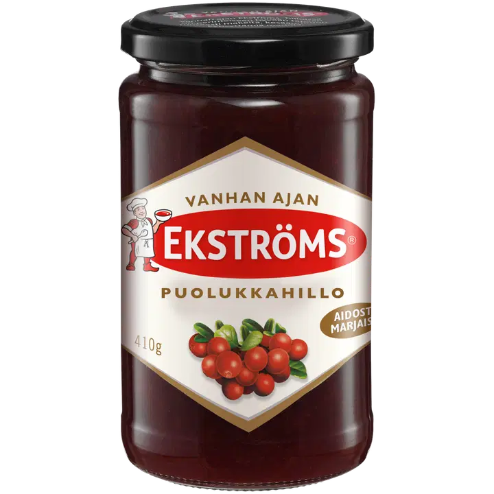 Ekströms Vanhan ajan lingonsylt 410g