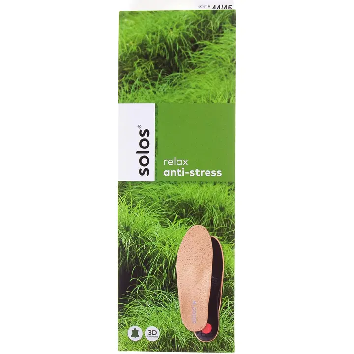 Solos tukipohjallinen Anti-stress koko 44/45
