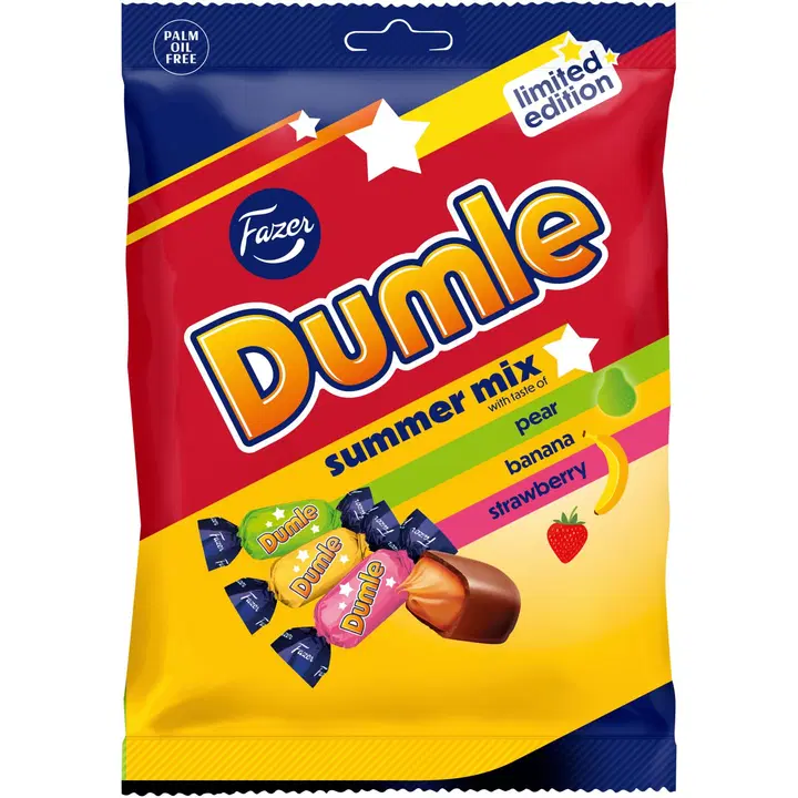 Dumle Summer Mix kommikott 180g