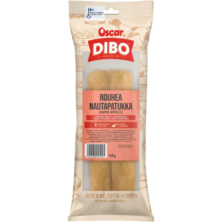 DIBO Rouhea nautapatukka 140 g