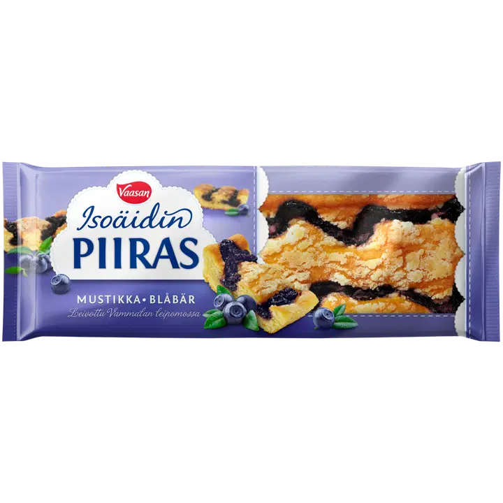 Vaasan Isoäidin Mustikkapiiras 300g