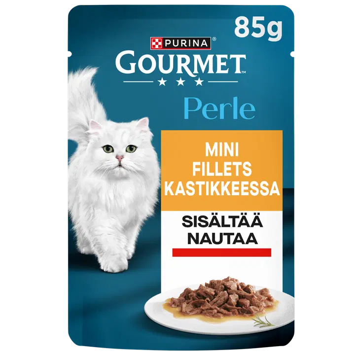 Gourmet täissööt kassidele veiselihaga 85 g