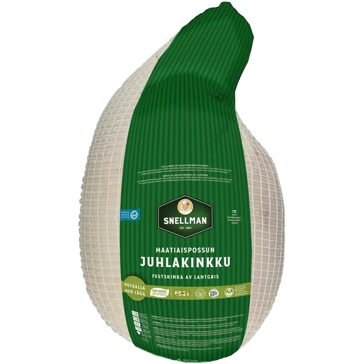 Snellman Maatiaispossun juhlakinkku potkalla pakaste n. 7 kg