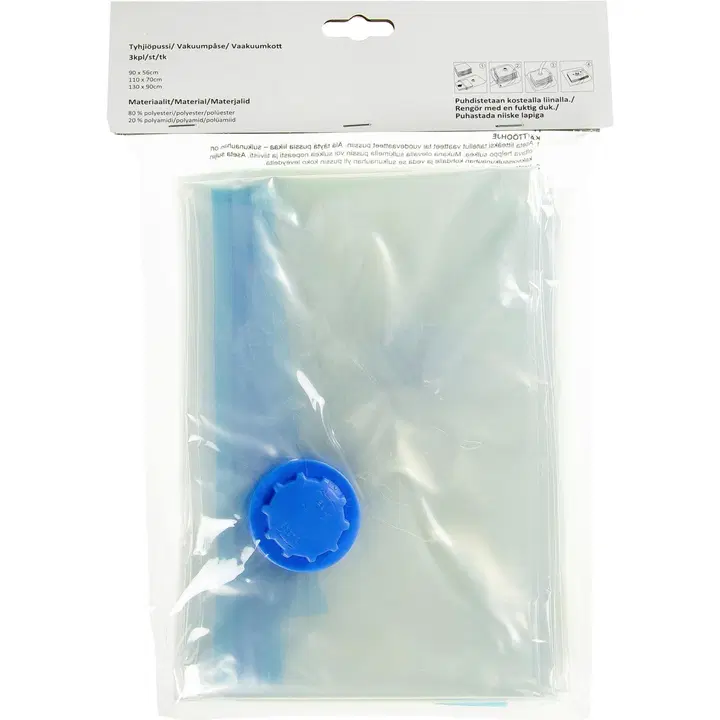Tyhjiöpussi 3kpl