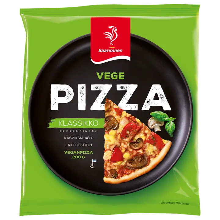 Saarioinen Vegepizza kasvispizza 200g