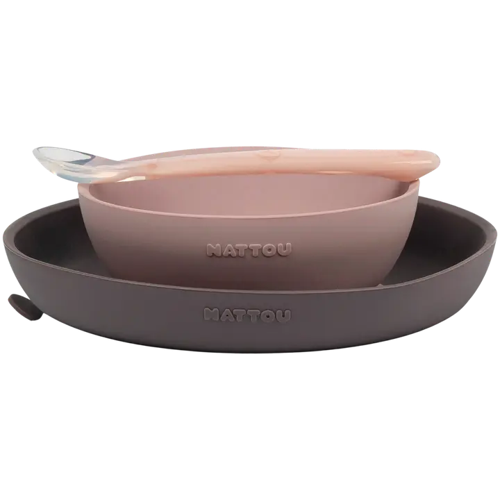 Nattou Lasten astiasto 3osaa, Dusty pink