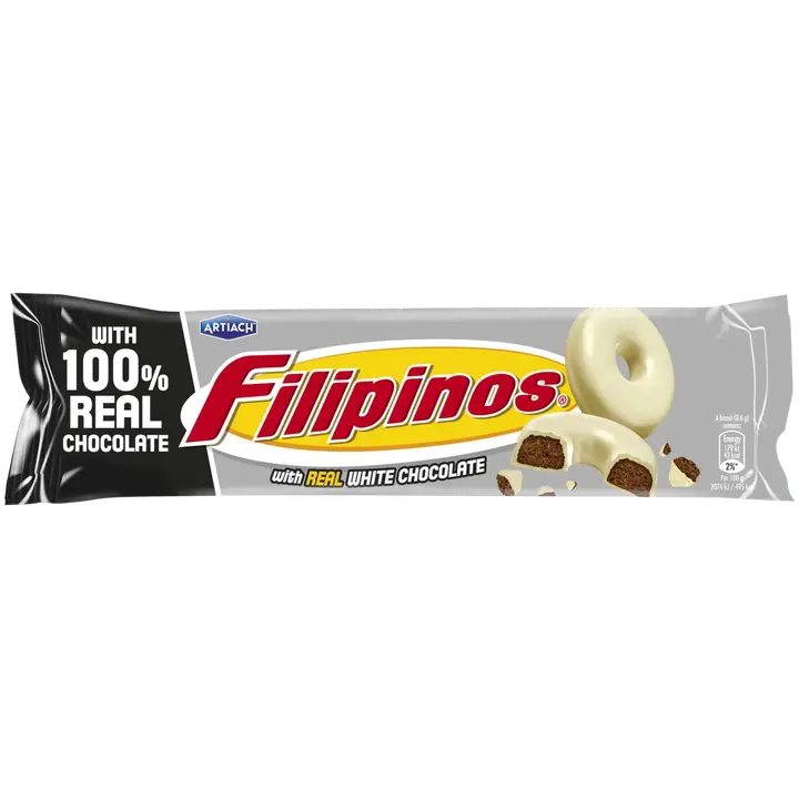 Filipinos 120g Valkosuklaakeksi