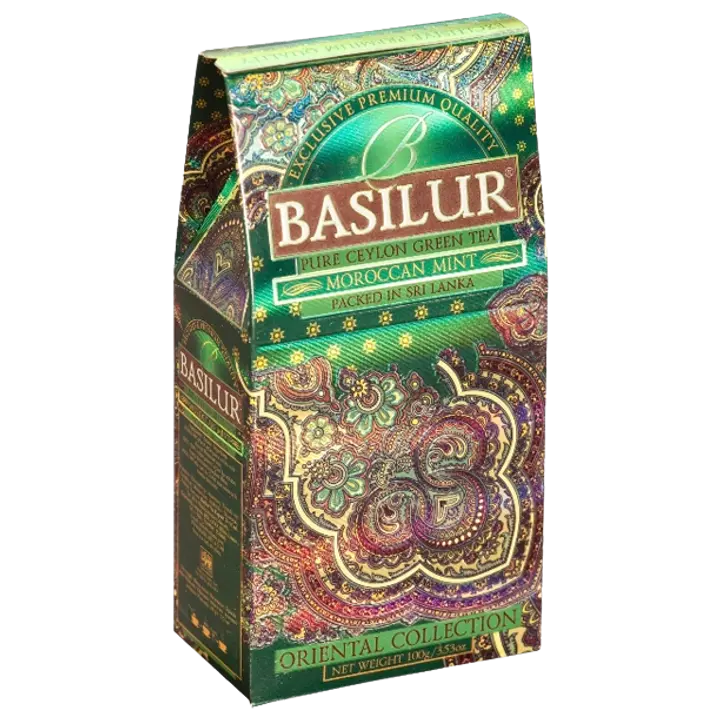 Basilur roheline purutee Moroccan Mint 100 g