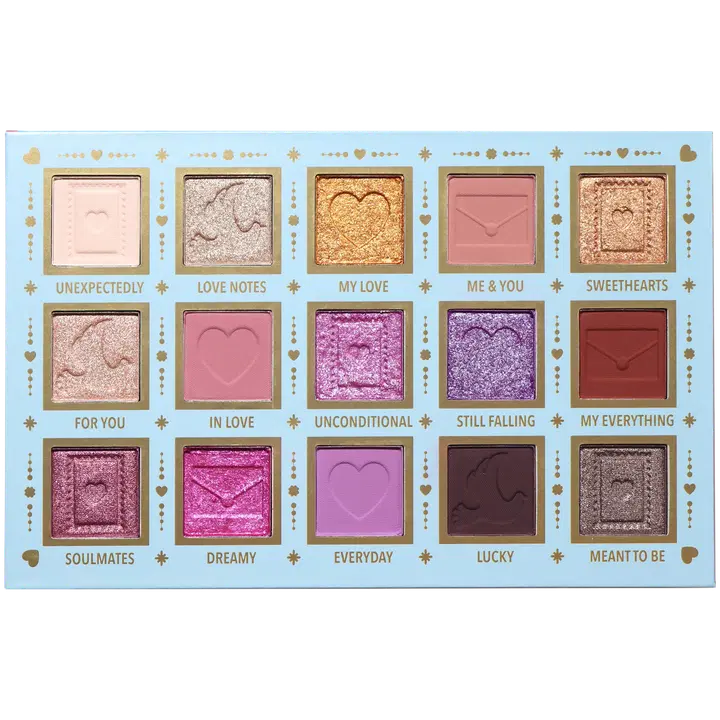 MOIRA I′m Falling For You Pressed Pigment Palette luomiväripaletti