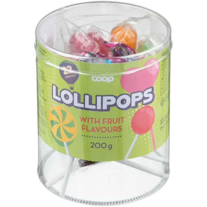 Coop hedelmänmakuiset tikkarit 200 g