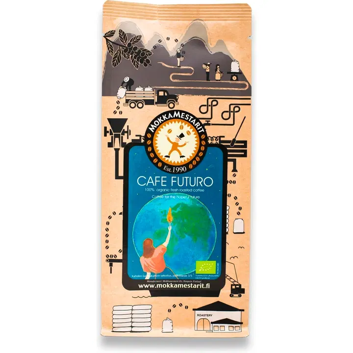 Mokkamestarit Cafe Futuro 200g papu