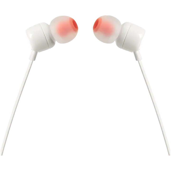 Nööpkõrvaklapid JBL Tune 160 valge