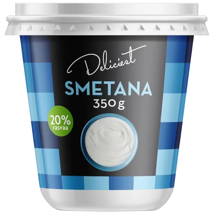 Deliciest Smetana 20 % 350 g