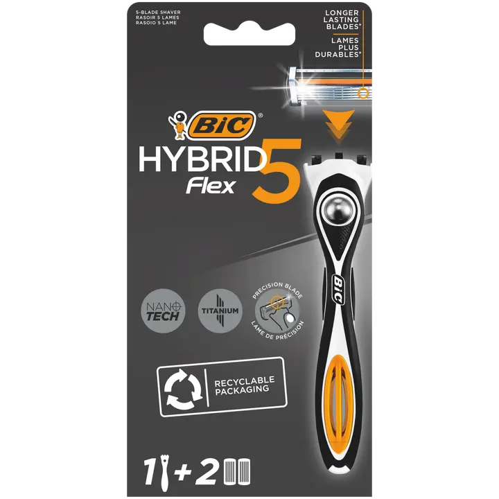 Raseerija Bic Hybrid 5 1+2tk