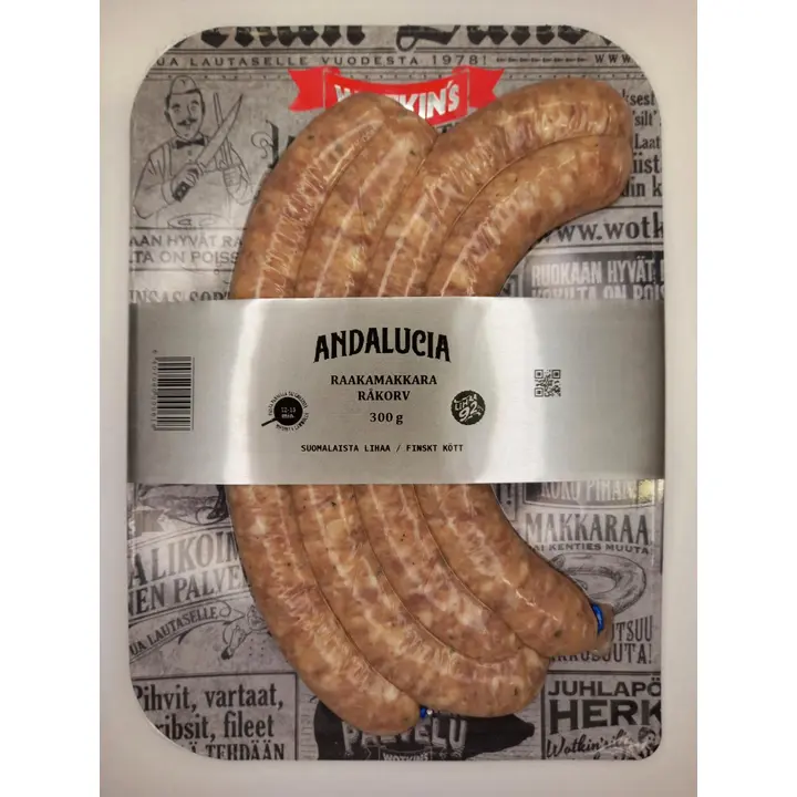 Wotkin´s Andalucia raakamakkara 300g