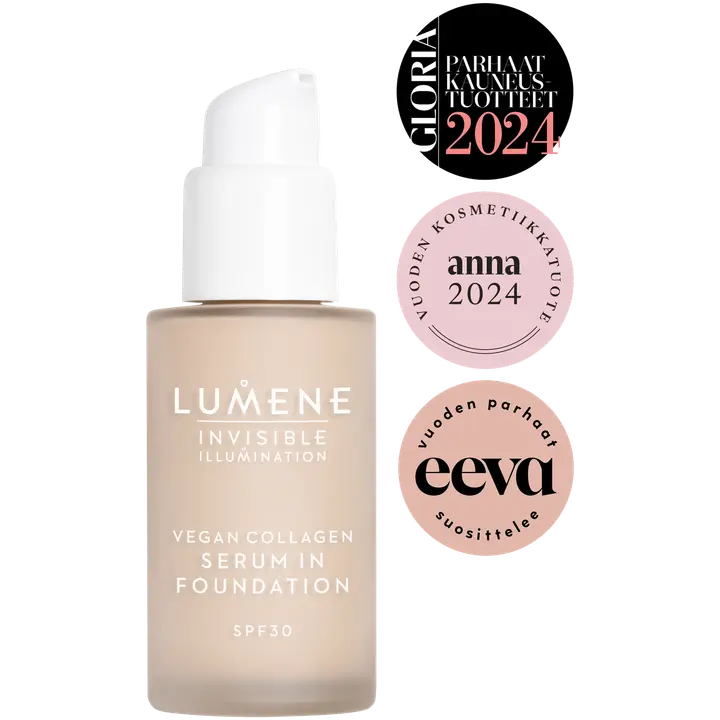 Lumene Invisible Illumination Seerumimeikkivoide SPF30 0.5 30 ml