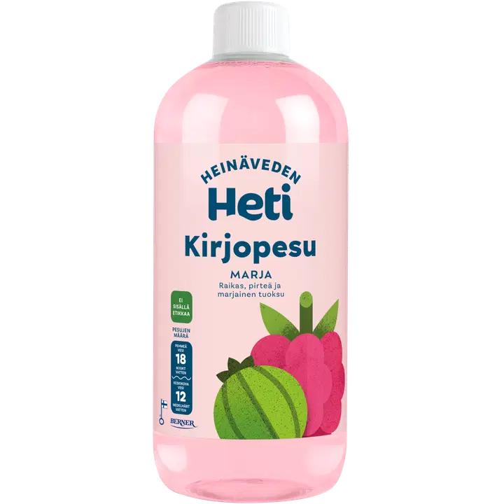 Heinäveden Heti 750ml Kirjopesu Marja pyykinpesuneste