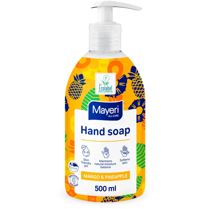 Mayeri vedelseep mango ja ananass 500ml