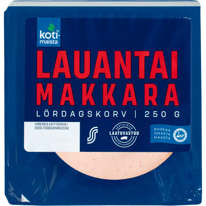 Kotimaista Lauantaimakkara 250 g