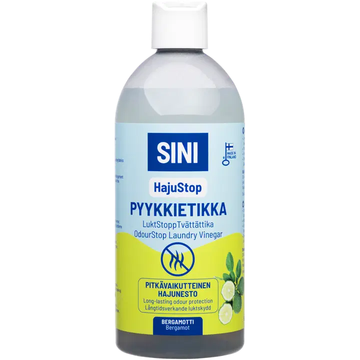 SINI HajuStop pyykkietikka 500 ml, bergamotti
