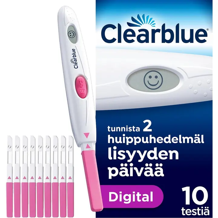 Clearblue 10kpl Digital ovulaatiotesti
