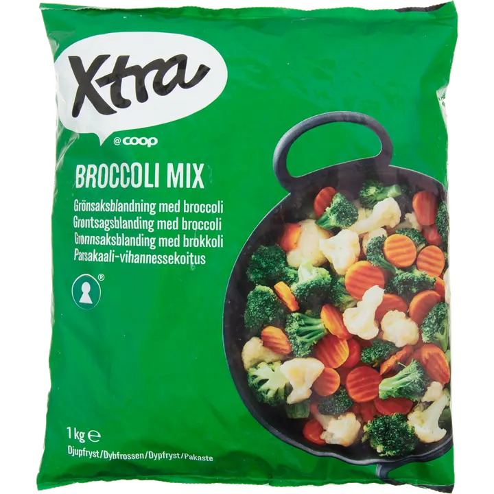 Xtra broccoli mix pakaste 1 kg