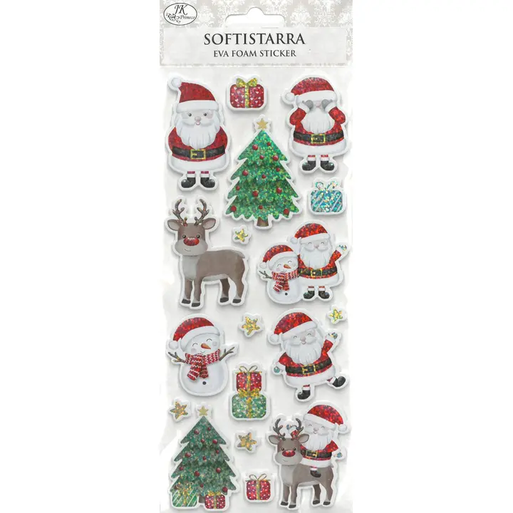 J.K. Primeco Softistarra Jouluhahmot hologrammi