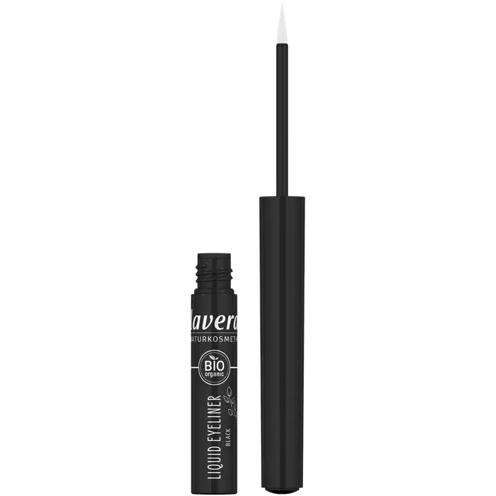 lavera Liquid Eyeliner nestemäinen silmänrajaus black 01 2,8 ml