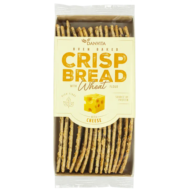 Danvita vehnänäkkileipä juustolla 130g