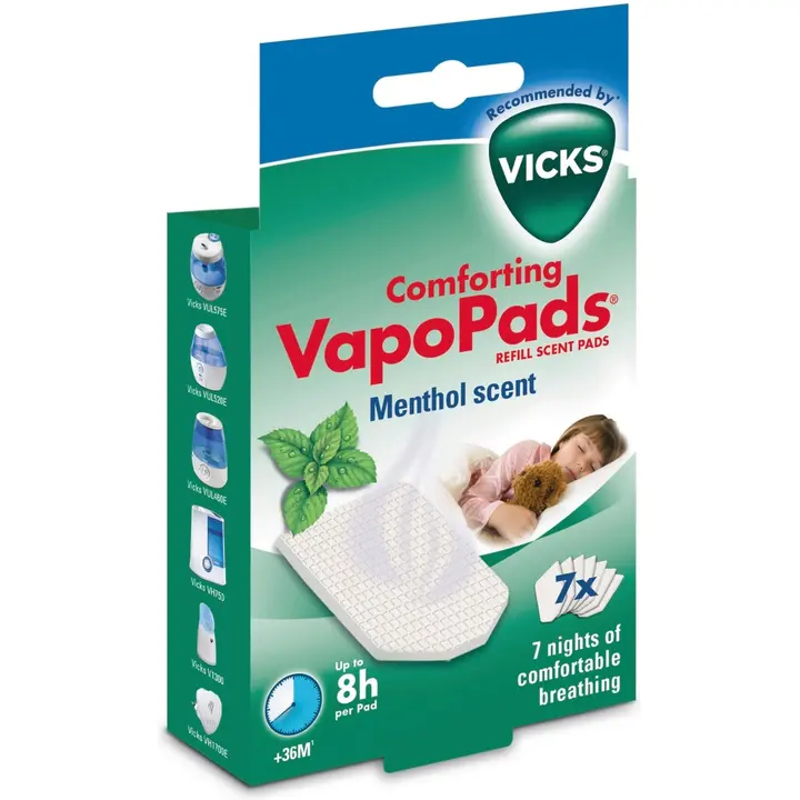 Inhalaatori lõhnapadi VH7 mentool 7 tk
