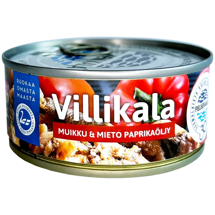 Pielisen kalajaloste Oy Villikala paprikaöljyssä 150 g/115 g