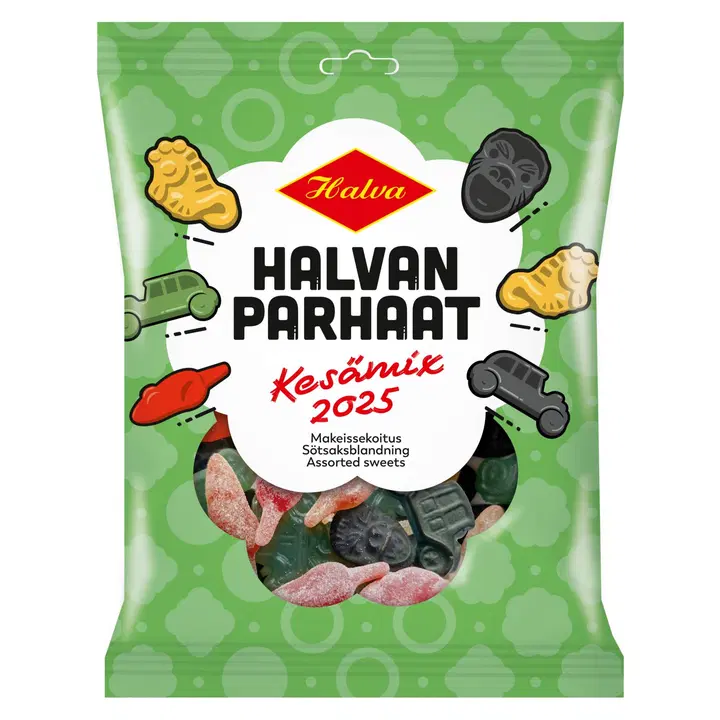 Halva Halvan Parhaat Kesämix makeissekoitus 2025 260 g