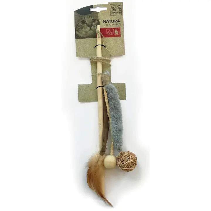 M-Pets Natura Trio Wand kissan onkilelu
