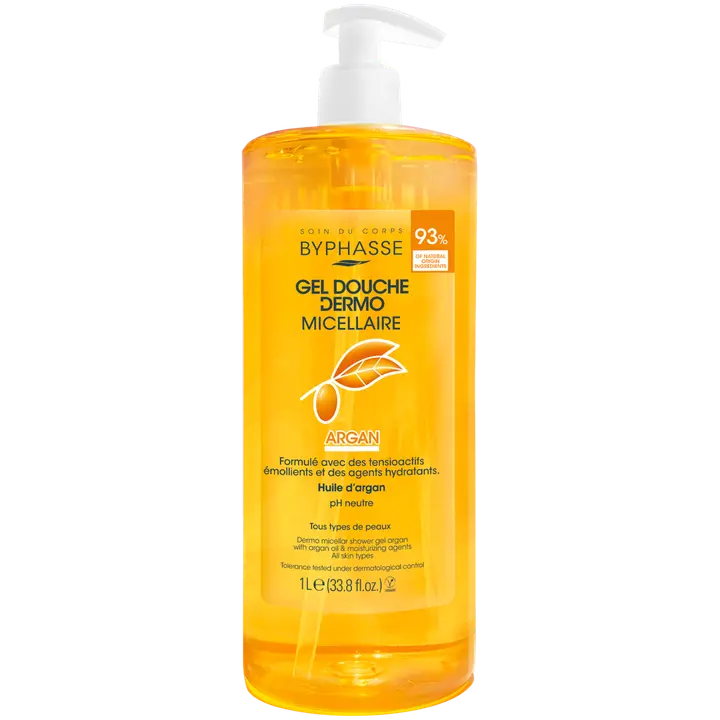 Byphasse micellar suihkugeeli argan 1L
