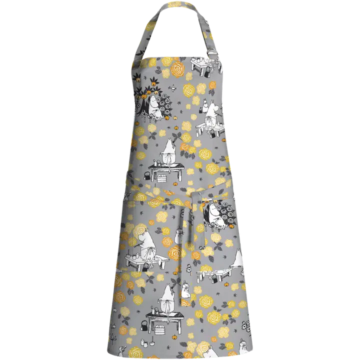 Finlayson esiliina Muumimamma unelmoi 70x85 cm harmaa