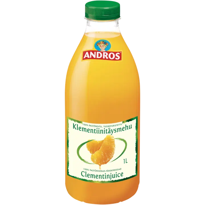 Andros 1L Klementiini tuorepuristettu mehu
