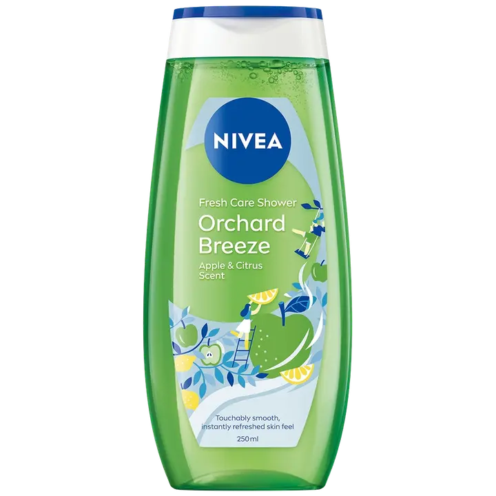 NIVEA 250ml Orchard Breeze Shower Gel -suihkugeeli